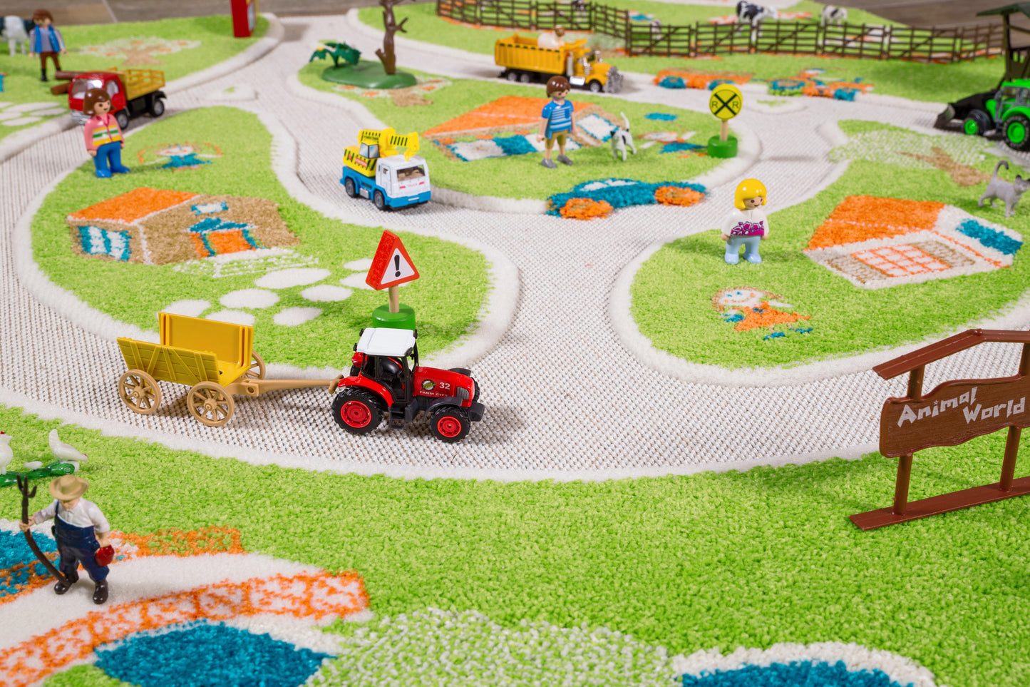 3D-Spielteppich "Bauernhof"