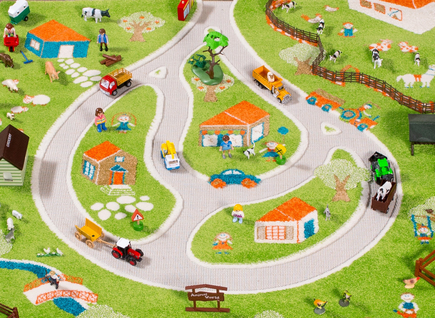3D-Spielteppich "Bauernhof"